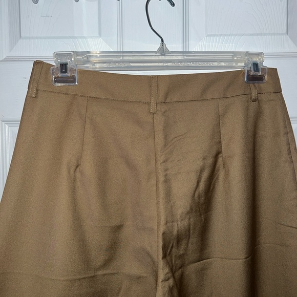 Commense Utility Asymmetrical Full Length Wide Leg Trousers. - Picture 8 of 9